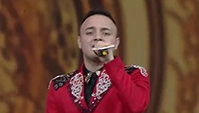 阿尔法开场演唱《蓝色中国梦》