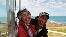花甲背包客的浪漫与幸福