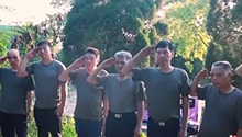 经历41年前炮火的老兵返连队
