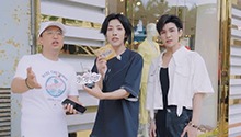 夏瀚宇郑繁星街头挑战