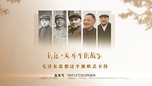 毛泽东思想这个旗帜丢不得